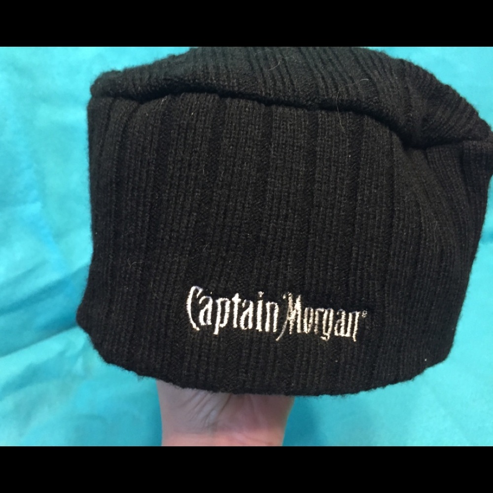 Captain Morgan Black Knitted Hat